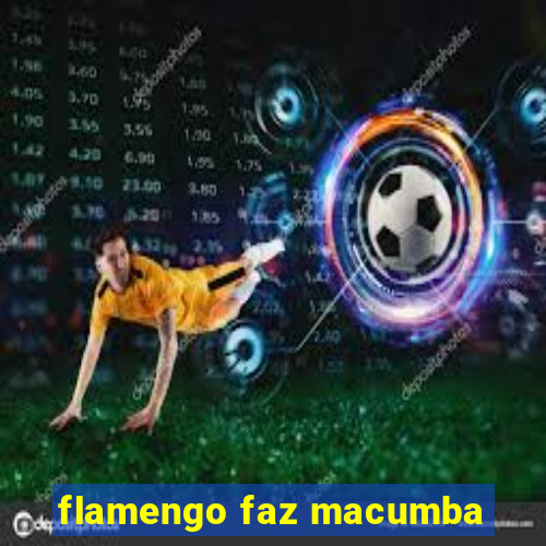 flamengo faz macumba