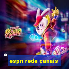 espn rede canais