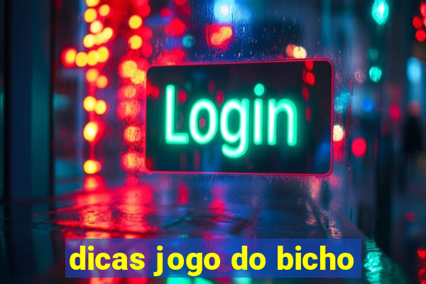 dicas jogo do bicho