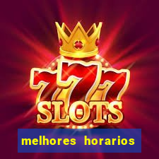 melhores horarios pagantes fortune tiger