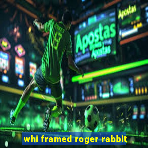 whi framed roger rabbit