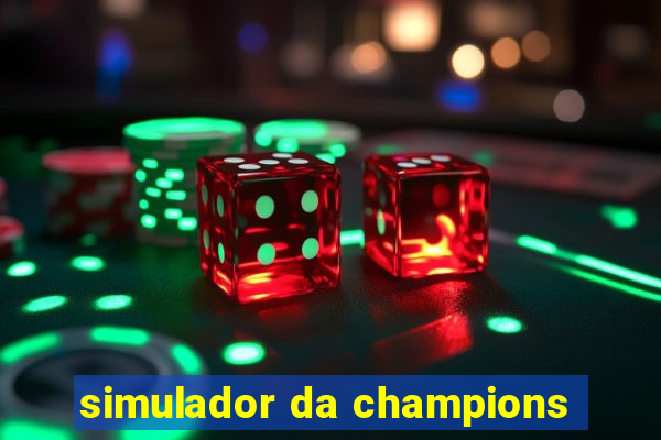 simulador da champions