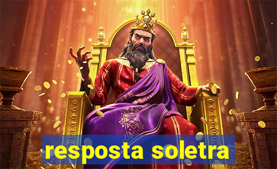 resposta soletra