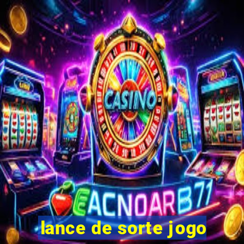 lance de sorte jogo