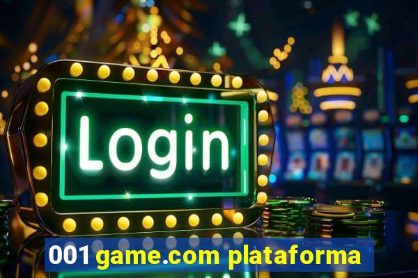 001 game.com plataforma