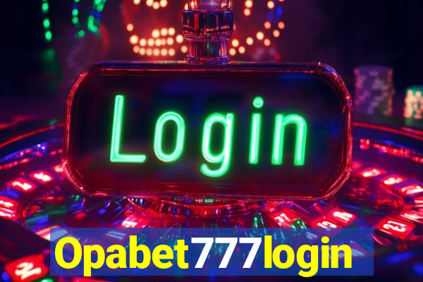 Opabet777login