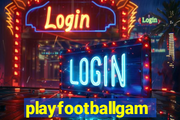 playfootballgames