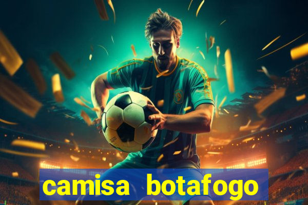 camisa botafogo plus size